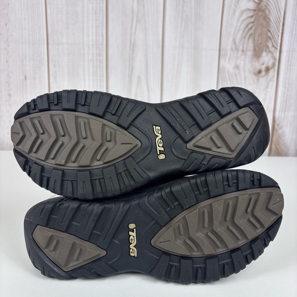 Teva Men's Katavi Slide Outdoor Sandal Suede Mesh Slip On Comfort Shoe Tan Sz 10 - Picture 12 of 15